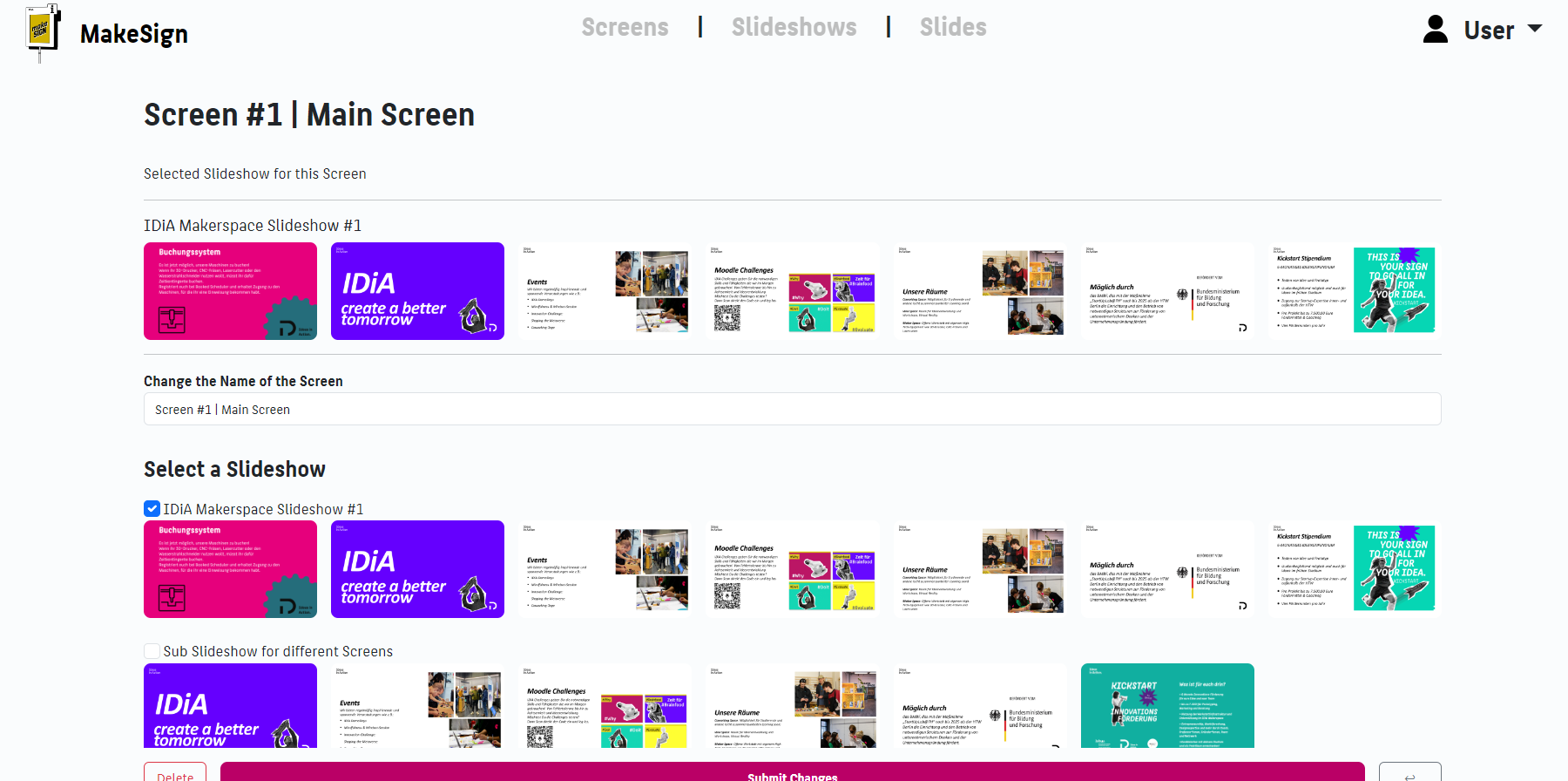 Screens