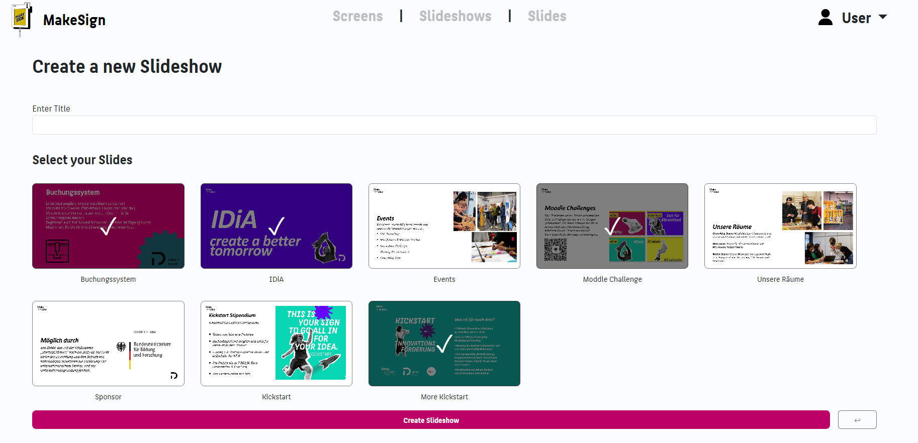 Create-Slideshows